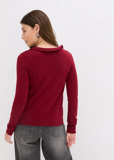 Gilet fluide en fine maille, bonprix