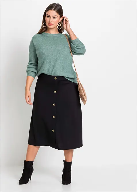 Pull &agrave; manches ballon, bonprix