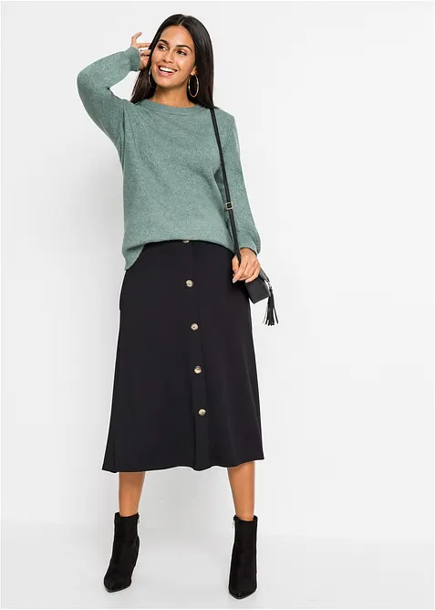 Pull &agrave; manches ballon, bonprix