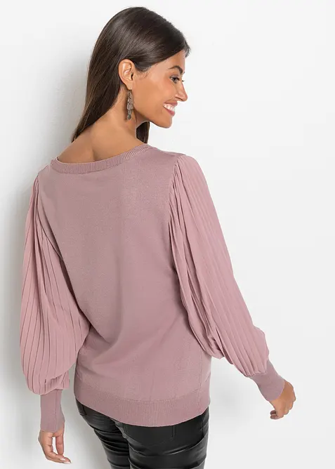 Pull doux en fine maille, viscose majoritaire, bonprix