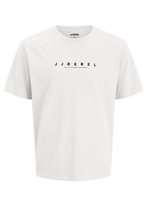 T-shirt JJ REBEL loose, 100% coton, JJ REBEL