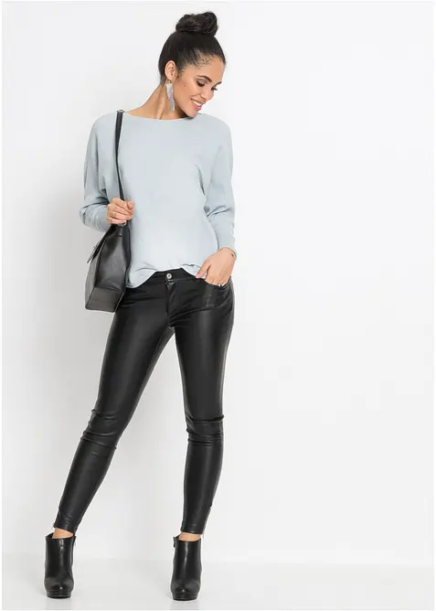 Pull oversize c&ocirc;tel&eacute;, bonprix