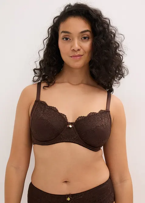 Soutien-gorge &agrave; armatures, d&eacute;tails brillants, bonprix