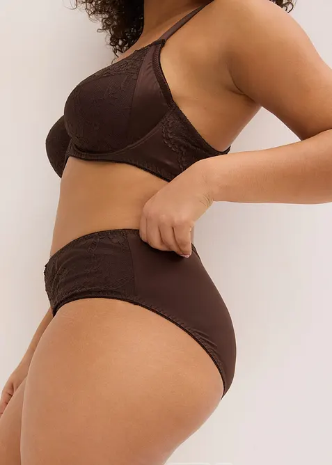 Slip maxi &agrave; d&eacute;tails brillants, bonprix