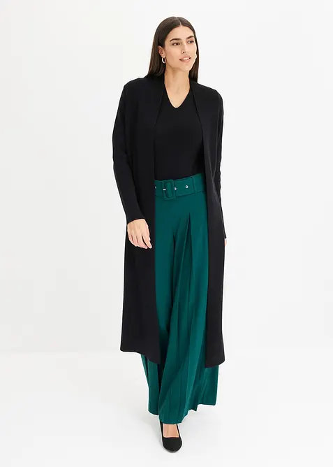 Pull manches courtes c&ocirc;tel&eacute;, bonprix