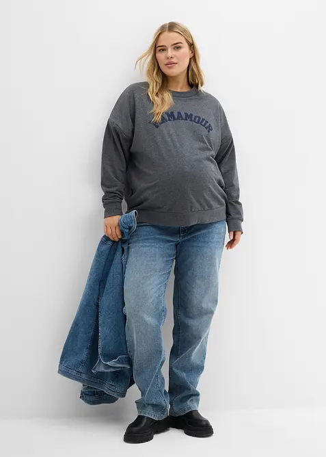 Jean droit pour la grossesse et apr&egrave;s, bonprix