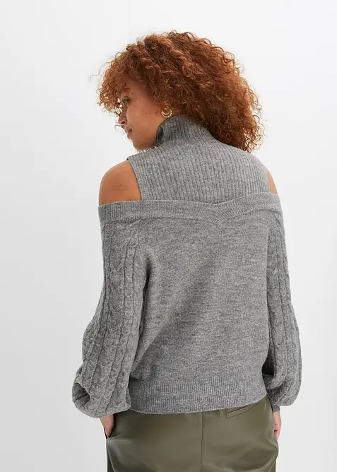 Pull &eacute;paules d&eacute;nud&eacute;es, bonprix