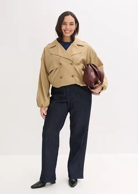 Veste trench courte, bonprix