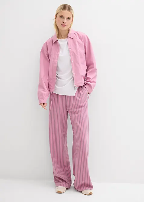 Pantalon fluide &agrave; taille &eacute;lastiqu&eacute;e, bonprix