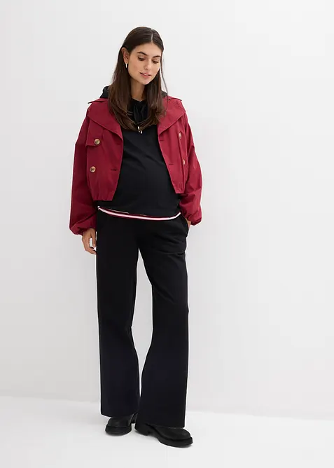 Pantalon de grossesse 2en1 &agrave; bande ventrale r&eacute;glable, bonprix