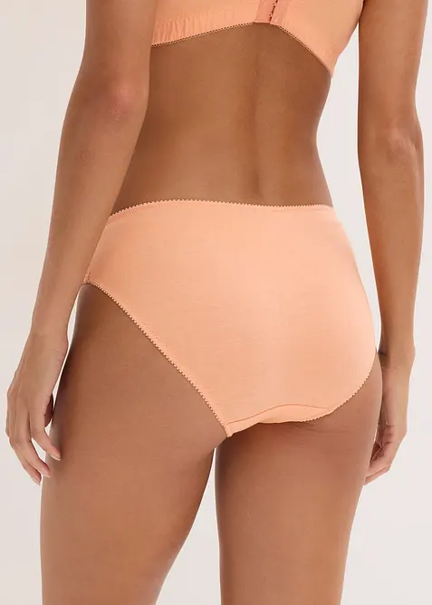 Slip en coton doux et dentelle, bonprix