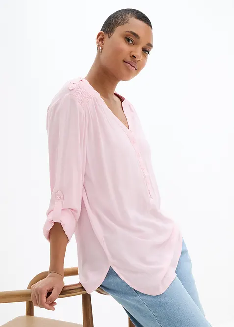Blouse douce en viscose, bonprix