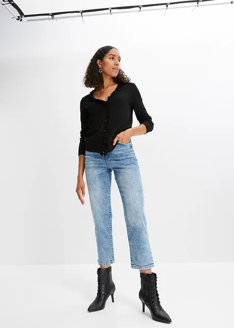 Gilet fluide en fine maille, bonprix