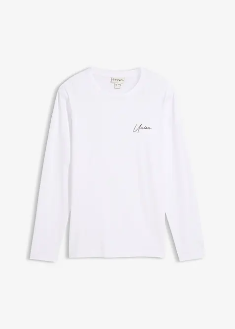 T-shirt manches longues extensible, slim, bonprix