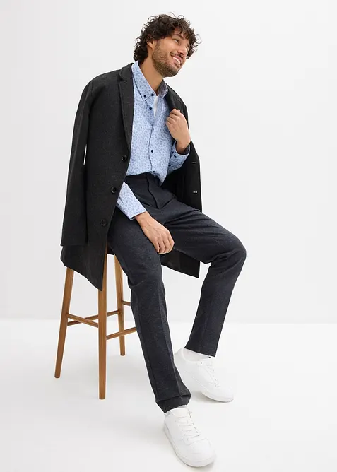 Chemise business 100% coton, moderne, bonprix