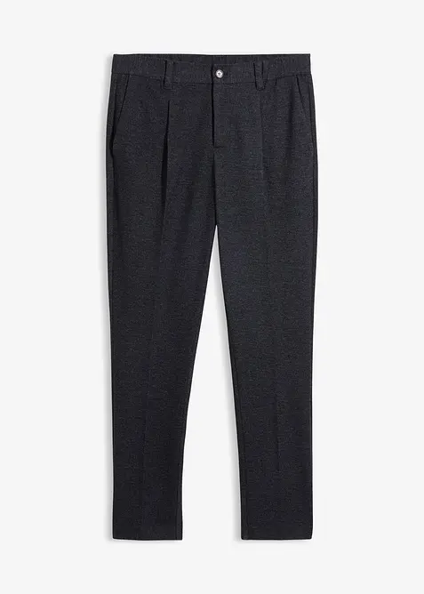 Pantalon regular &agrave; taille &eacute;lastiqu&eacute;e, confortable et extensible, bonprix