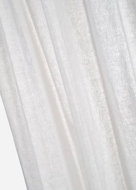 Rideau en lin et coton (1 pce), bonprix