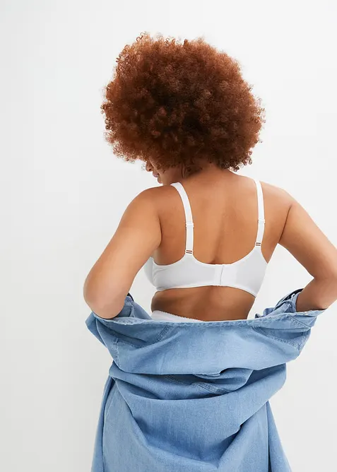 Soutien-gorge minimiseur &agrave; bretelles rembourr&eacute;es, bonprix