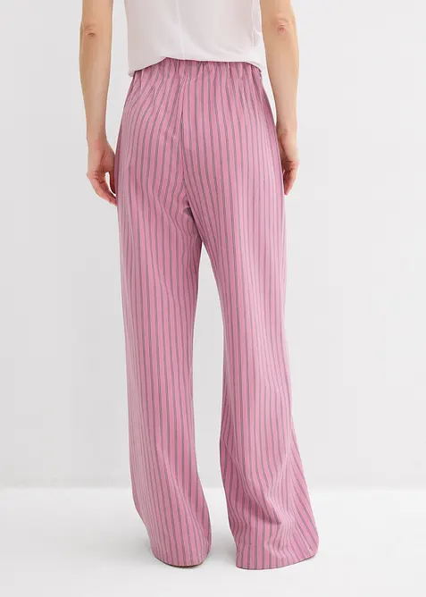 Pantalon fluide &agrave; taille &eacute;lastiqu&eacute;e, bonprix