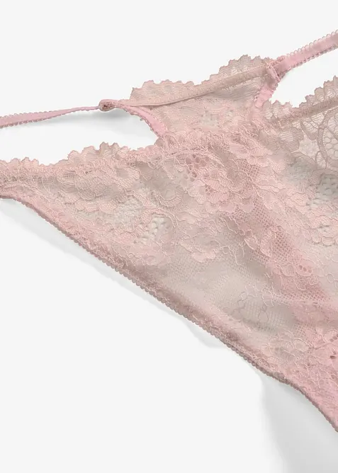 Tanga en dentelle, bonprix