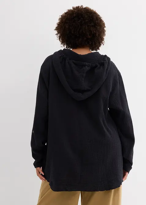 Blouse l&eacute;g&egrave;re en gaze de coton, bonprix