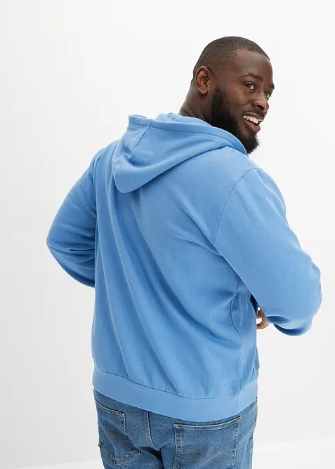 Sweat zipp&eacute; &agrave; capuche, regular, bonprix