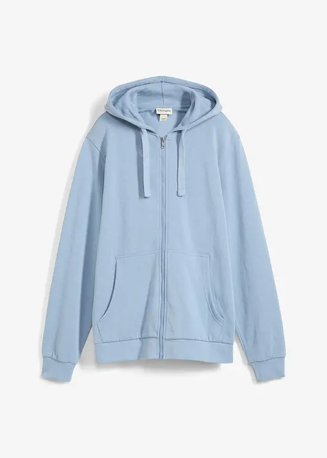 Sweat zipp&eacute; &agrave; capuche, bonprix