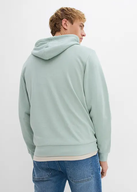 Sweat zipp&eacute; &agrave; capuche, regular, bonprix