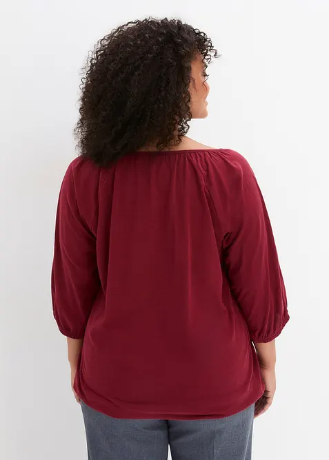 Blouse en jersey 100% coton, bonprix