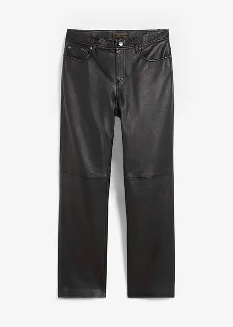 Pantalon en cuir d&rsquo;agneau nappa, bonprix