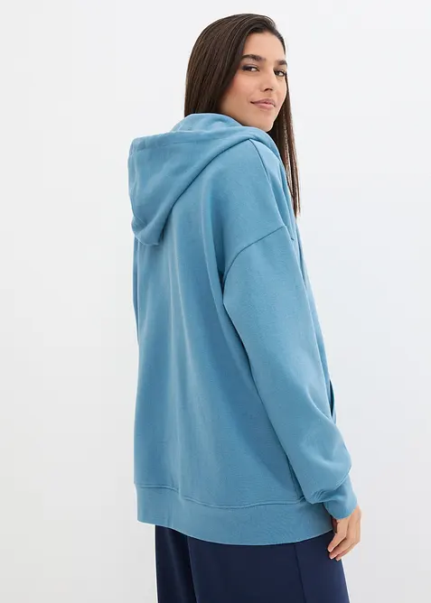 Sweat zipp&eacute; &agrave; capuche, bonprix