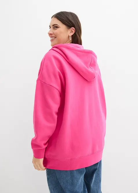 Sweat zipp&eacute; &agrave; capuche, bonprix