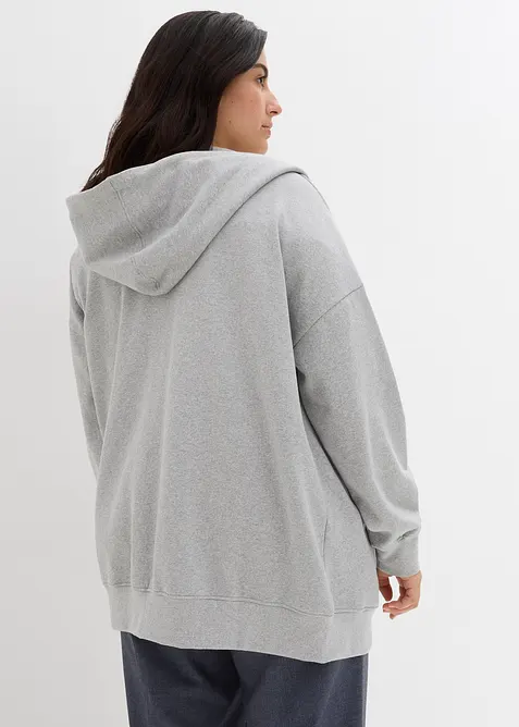 Sweat zipp&eacute; &agrave; capuche, bonprix