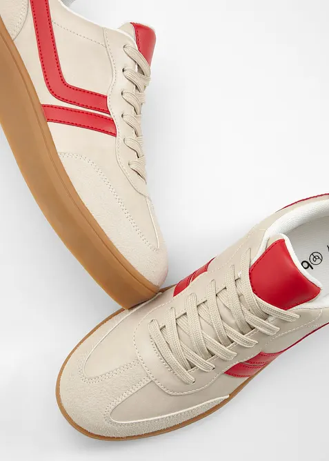 Sneakers &agrave; plateforme r&eacute;tro, bonprix