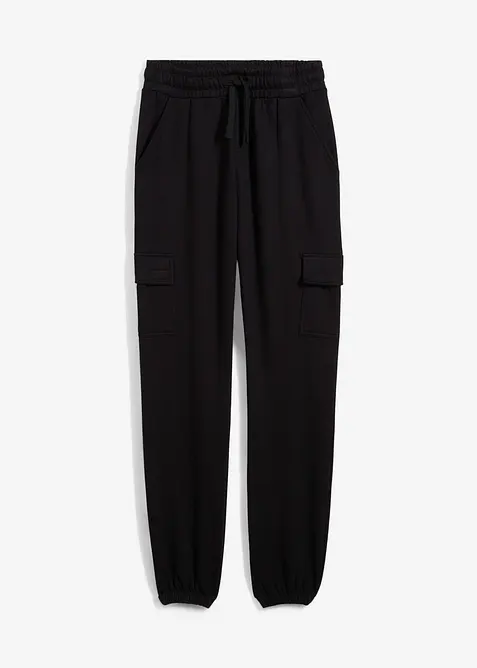 Pantalon de jogging &agrave; poches cargo, bonprix