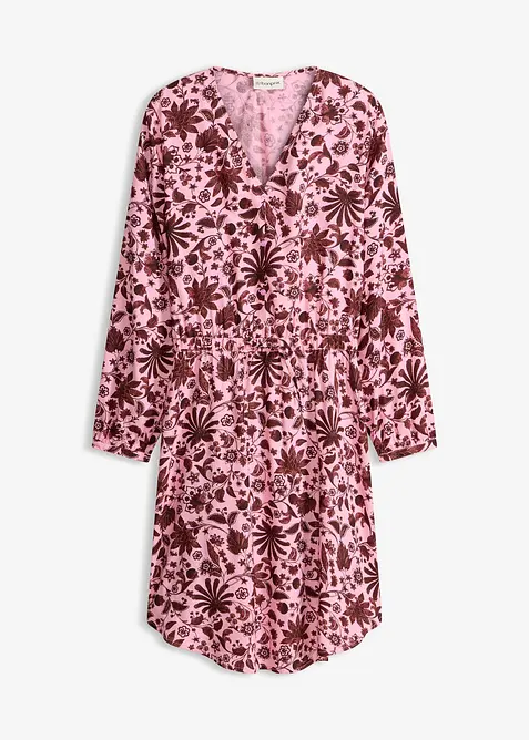 Robe midi en viscose fluide, bonprix