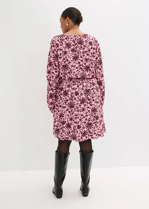 Robe midi en viscose fluide, bonprix