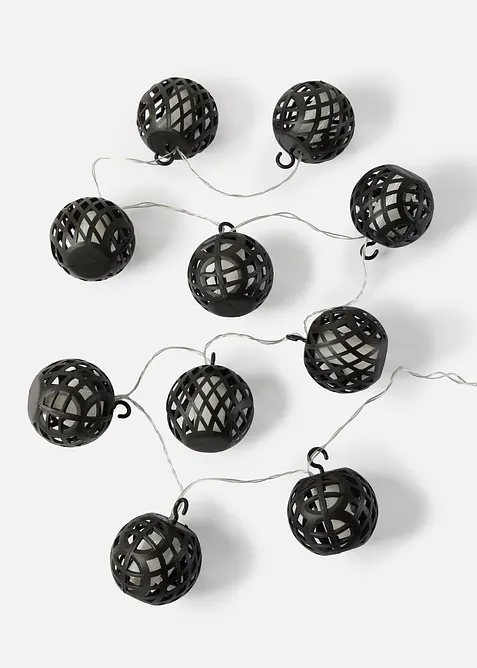 Guirlande lumineuse LED &agrave; boules en mesh, bonprix