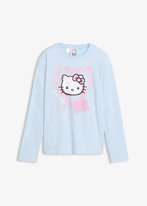 T-shirt manches longues Hello Kitty 100% coton, Hello Kitty