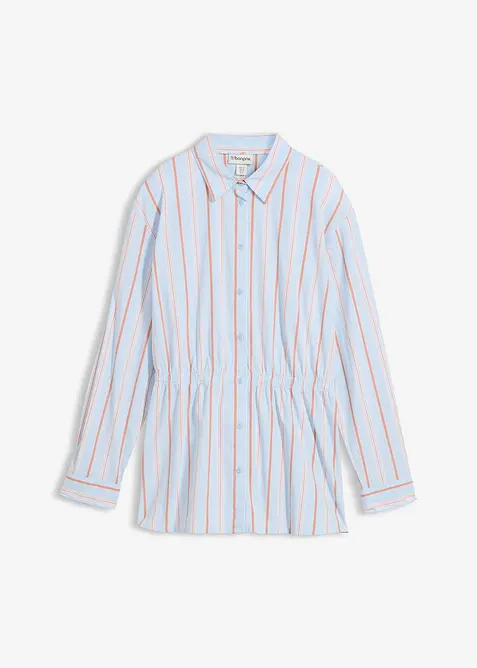 Chemisier en popeline de coton extensible, bonprix