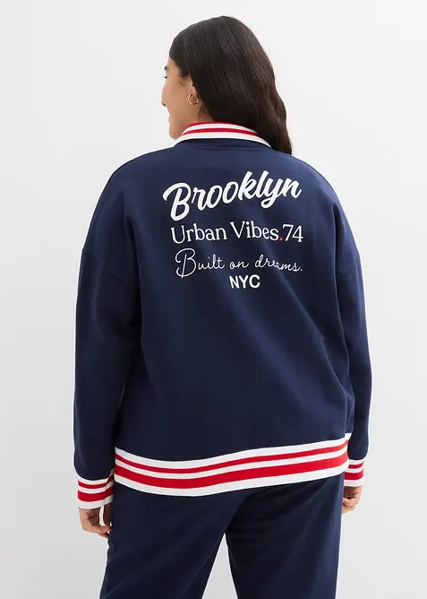 Sweat oversize 100% coton, bonprix