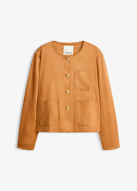 Veste en su&eacute;dine, bonprix