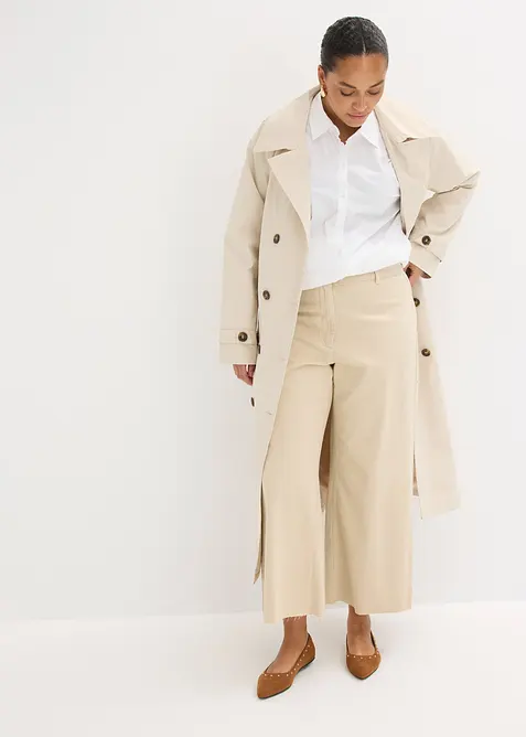 Pantalon en twill 100% coton, bonprix