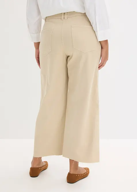 Pantalon en twill 100% coton, bonprix