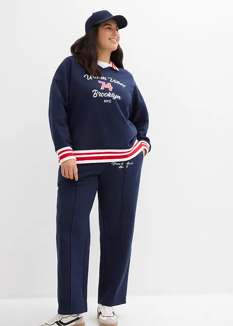 Pantalon de jogging 100% coton, bonprix