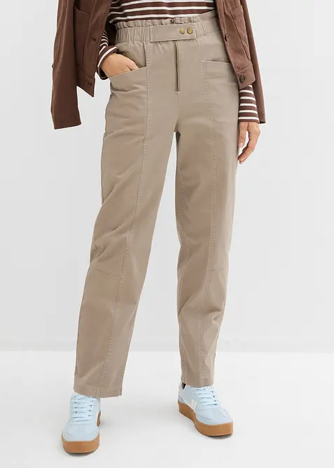 Pantalon cargo en twill, bonprix