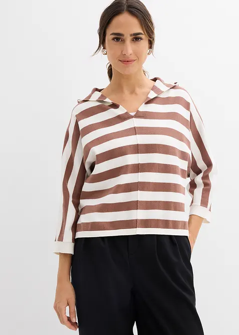 Pull oversize en fine maille, bonprix