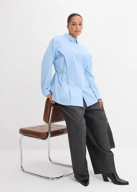 Blouse avec lien &agrave; nouer, bonprix