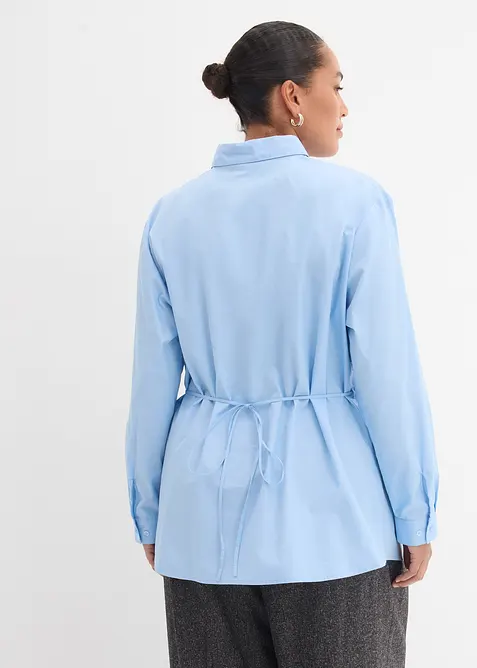 Blouse avec lien &agrave; nouer, bonprix