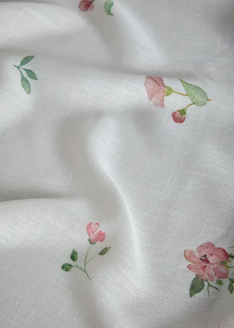 Voilage &agrave; imprim&eacute; floral (1 pce), bonprix